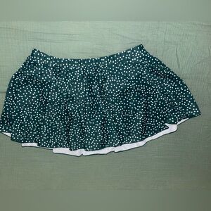 Green Polka Dot Skirt